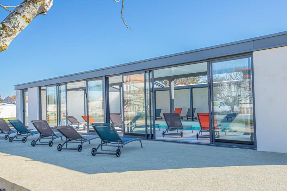 LE VAISSEAU Maison avec piscine/parking/wifi/plages 5kms Les Mathes Extérieur photo